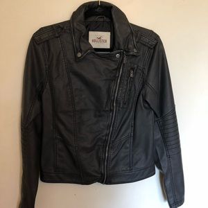 Hollister Leather Style Jacket